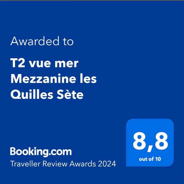 T2 Vue Mer Mezzanine Les Quilles Sete Bagian luar foto